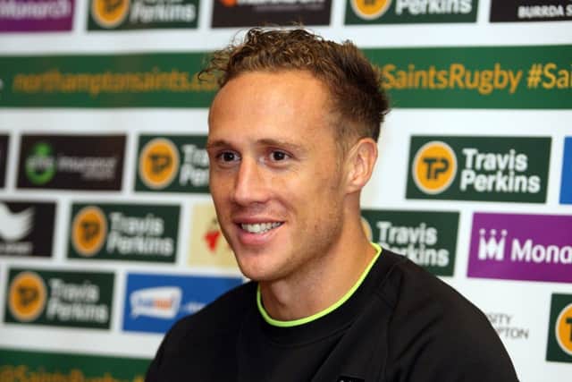 FRENCH CONNECTION - James Wilson knows what Saints will face in France this weekend, having spent a year at Bourgoin