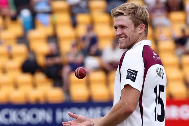 Northamptonshire's player of the year David Willey