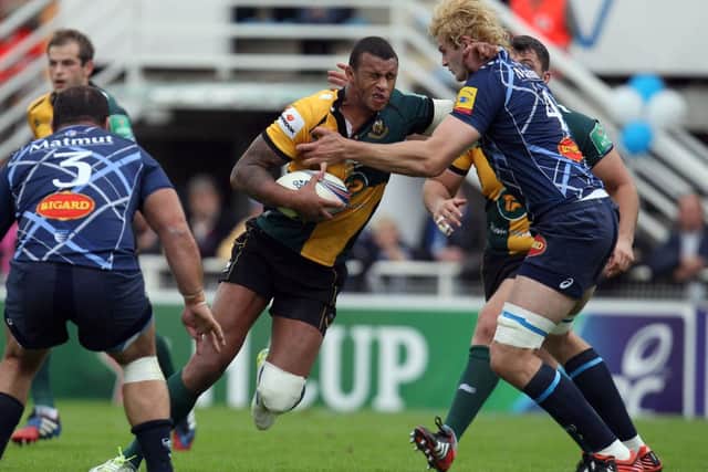 TOWERING PERFORMANCE - Courtney Lawes was Saints' best player at Castres on Saturday (Picture: Matthew Impey)