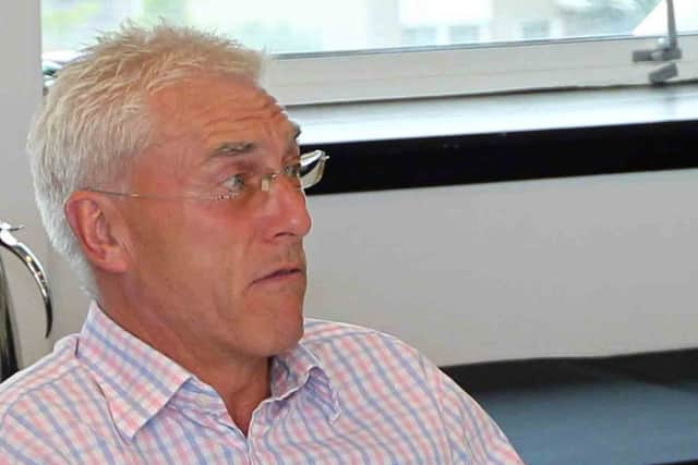 CONFIDENT - Saints chief executive Allan Robson