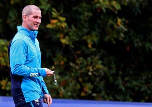 England head coach Stuart Lancaster