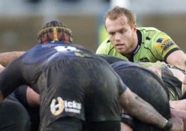 EDGING IT - Alex Day feels Saints have got the upper hand on Saracens (Picture: Linda Dawson)