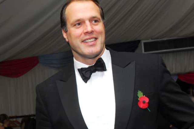 IMPRESSED - BT Sports pundit Martin Bayfield, who is pictured below in his Saints playing days