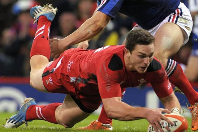 KEY MAN - Saints' George North plays for Wales against England on Saturday, and Dorian West is keeping his fingers crossed that he can avoid injury