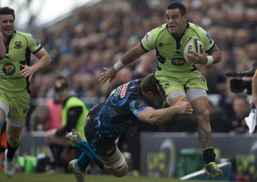 SCRUM-HALF COMPETITION - Kahn Fotuali'i has welcomed the return of England's Lee Dickson to the Saints squad (Picture: Linda Dawson)