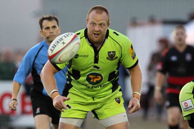 SKIPPER - Ross McMillan will captain Saints in the Mobbs Memorial Match (Picture: Sharon Lucey)