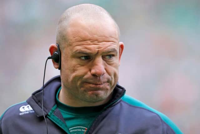 NOT HAPPY - Tigers coach Richard Cockerill claims his hooker Tom Youngs was bitten in the win at Saints