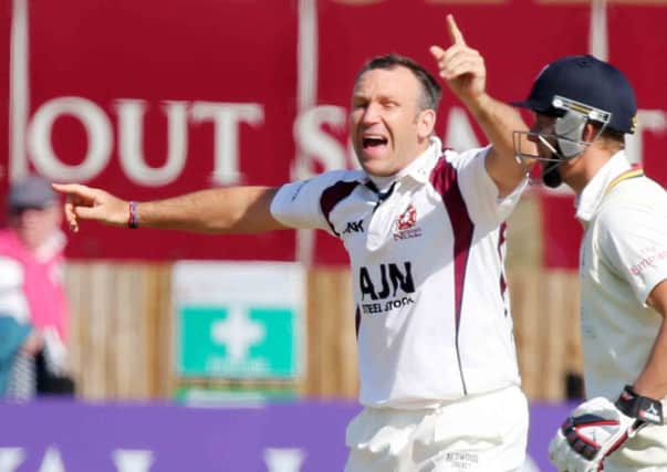 GOOD START TO THE SEASON - Northants all-rounder James Middlebrook