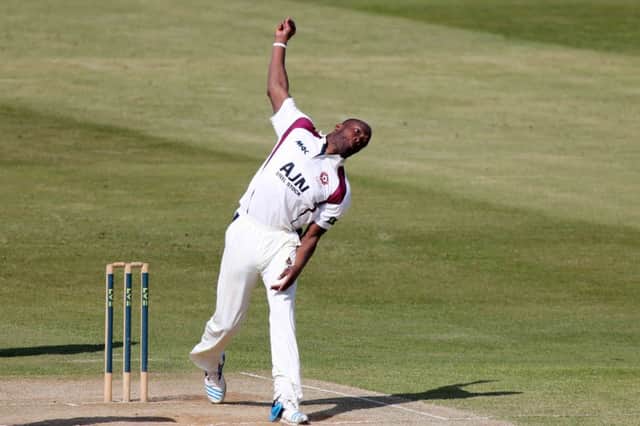 Maurice Chambers delivered a tight opening spell before lunch at Headingley