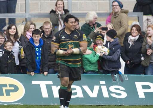 STILL WORK TO BE DONE - Saints forward Salesi Ma'afu enjoyed last weekend's win over London Irish (Picture: Linda Dawson)