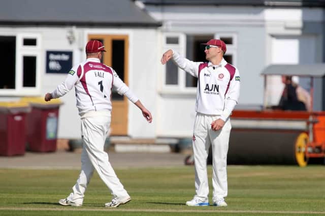 Stephen Peters described Northants' day in Leeds as disastrous