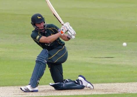 Nottinghamshire batsman Alex Hales