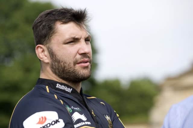 BIG COMEBACK? - Alex Corbisiero could return to the Saints squad for Saturday's clash with Wasps (Picture: Linda Dawson)
