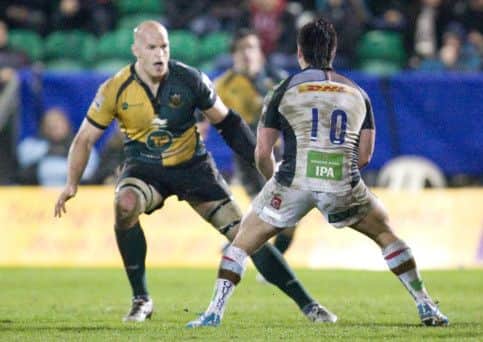 BIG AMBITION - Saints forward Sam Dickinson (Picture: Linda Dawson)