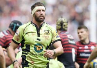 STARTING BERTH - Tom Wood returns to the England back row for the second Test against New Zealand (Picture: Linda Dawson)