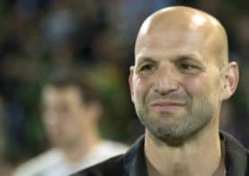 HAPPY MAN - Saints director of rugby Jim Mallinder has signed Newcastle half-back Joel Hodgson (Picture: James Phillips)