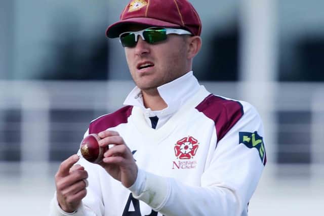 BAD DAY - Northants skipper Stephen Peters