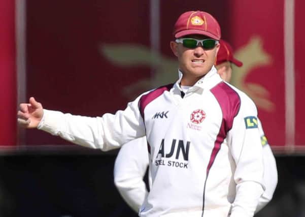 STRUGGLING - Northants' four-day captain Stephen Peters
