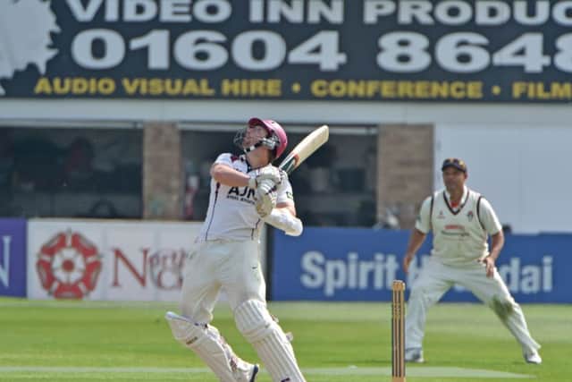 Steven Crook made an unbeaten 52 but it was in vain as Northants subsided to an innings defeat at Hove