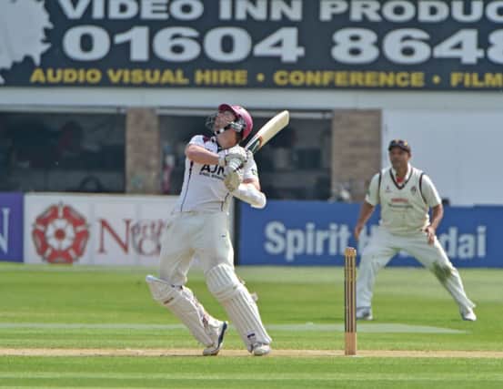 Steven Crook made an unbeaten 52 but it was in vain as Northants subsided to an innings defeat at Hove