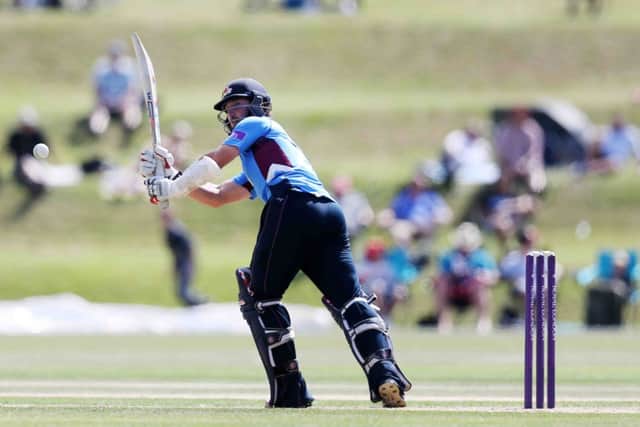 Steven Crook made 23 in the Steelbacks' reply against Worcestershire