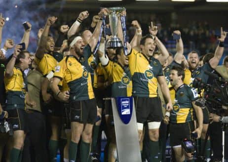 Saints beat Bath to win last season's Amlin Challenge Cup (picture: Linda Dawson)