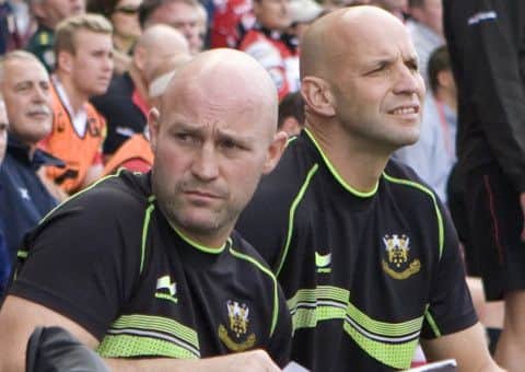 Alex King (left) wants Saints to remain unpredictable this season