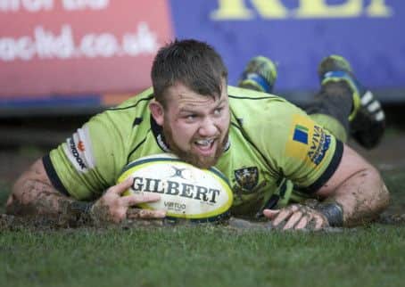 Gareth Denman will face his former club as he starts at tighthead (picture: Linda Dawson)