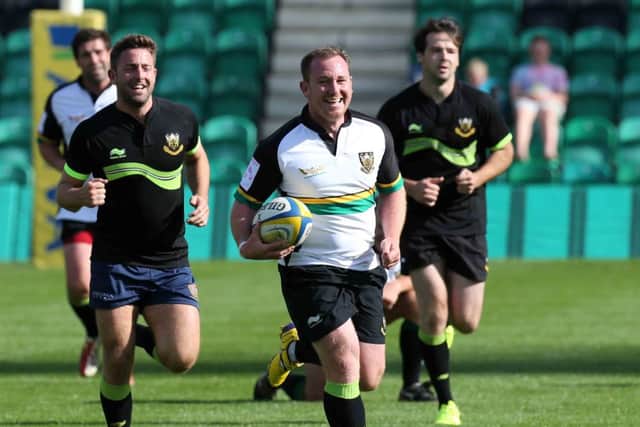 ALL SMILES - Paul Diggin relished his testimonial match (Pictures: Kirsty Edmonds)