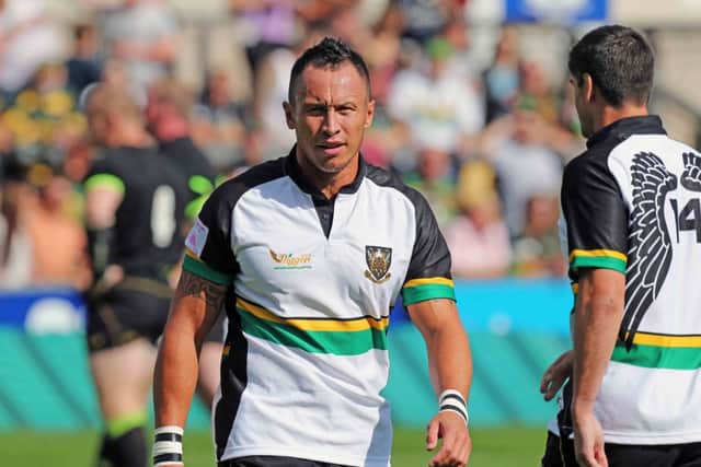 HERO'S WELCOME - Bruce Reihana was back for Paul Diggin's testimonial match