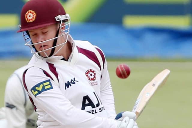 Ben Duckett made his maiden first-class century on the third day at Taunton