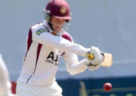 MAIDEN CENTURY - Ben Duckett scored 144 for Northants against Somerset