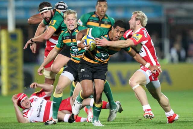 ALWAYS A THREAT - Ken Pisi was a constant thorn in the Gloucester side (pictures: Sharon Lucey)