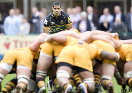 WARY OF WASPS - Saints winger Ken Pisi (Picture: Linda Dawson)