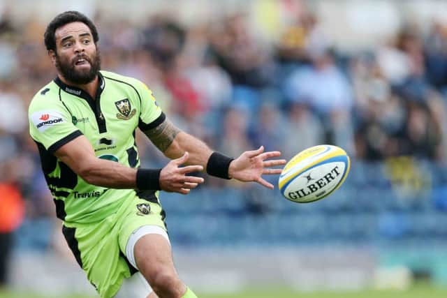 WANTING MORE - Kahn Fotuali'i knows Saints need to improve after Sunday's defeat at Wasps (Picture: Kirsty Edmonds)