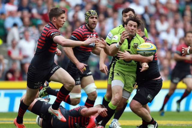 TELEVISION TUSSLE - Saints' game at Saracens has been moved and will be shown live on BT Sport