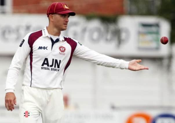 STOOD DOWN - Stephen Peters is no longer the captain of Northants' four-day side, being replaced for 2015 by Alex Wakely