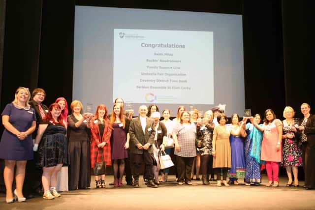 Northamptonshire Community Foundation Awards. Royal and Derngate, Guildhall Road, Northampton. NNL-140926-082744009