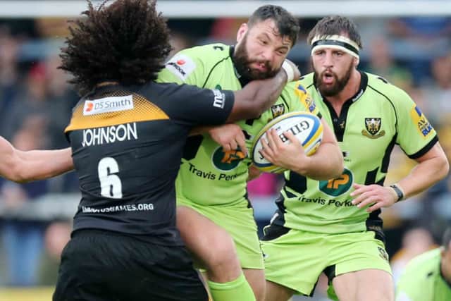 Alex Corbisiero will be out until early in the new year (picture: Kirsty Edmonds)