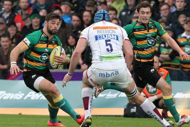 BACK TO HIS BEST - Saints full-back Ben Foden was in top form for Saints against Sale on Saturday (Picture: Sharon Lucey)