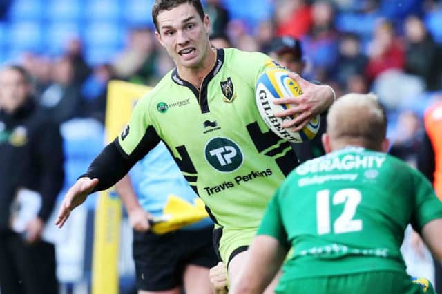 BACK IN THE STARTING LINE-UP - Saints winger George North