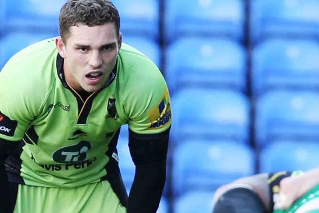 PLEASE STAY - Saints winger George North is keen for team-mate Samu Manoa to remain at Franklin's Gardens