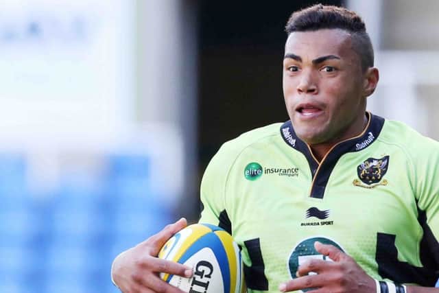 KEEPING HIS COOL - Saints and England centre Luther Burrell