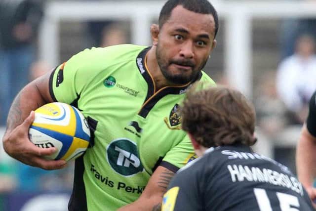 TON-UP - Samu Manoa makes his 100th appearance for Saints on Saturday