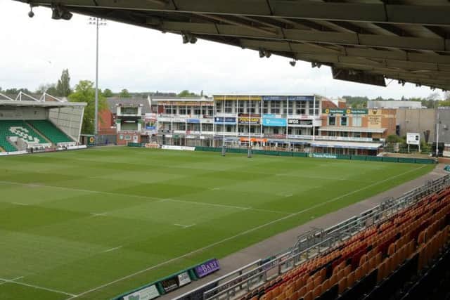 PLAYING HOST - this season's LV= Cup final will be played at Franklin's Gardens