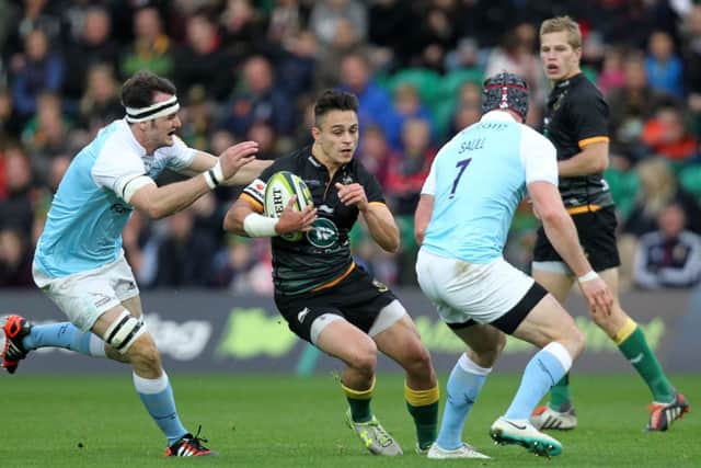 STAR MAN - Tom Collins stood out for Saints against Newcastle (Pictures: Sharon Lucey)