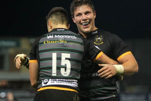 SORRY, MATE - Ethan Waller feels Tom Collins deserved the man of the match award against Newcastle (Picture: Sharon Lucey)