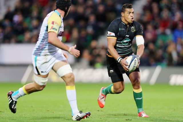 MISSING OUT - Luther Burrell will not face South Africa as he continues to recover from the hand injury he sustained against Ospreys (Picture: Kirsty Edmonds)