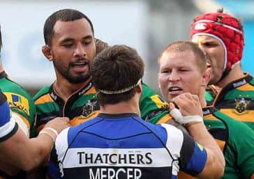 Samu Manoa and Dylan Hartley have been linked with big-money moves to France (picture: Sharon Lucey)