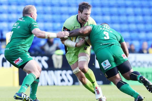 INJURY ISSUE - Jon Fisher suffered a toe injury at Scarlets (picture: Kirsty Edmonds)
